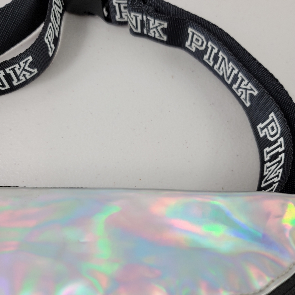 Victoria' Secrets PINK Fanny pack silver colored - Picture 3 of 9